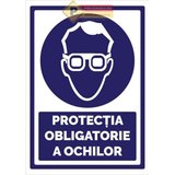 Indicatoare pentru protectie obligatorie a ochilor